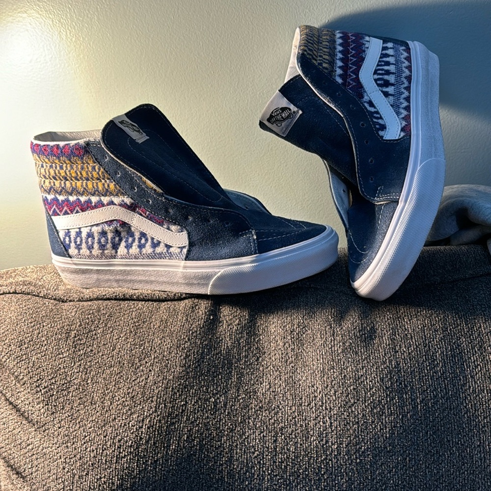 vans shoes, size 8 men 9 1/2 women